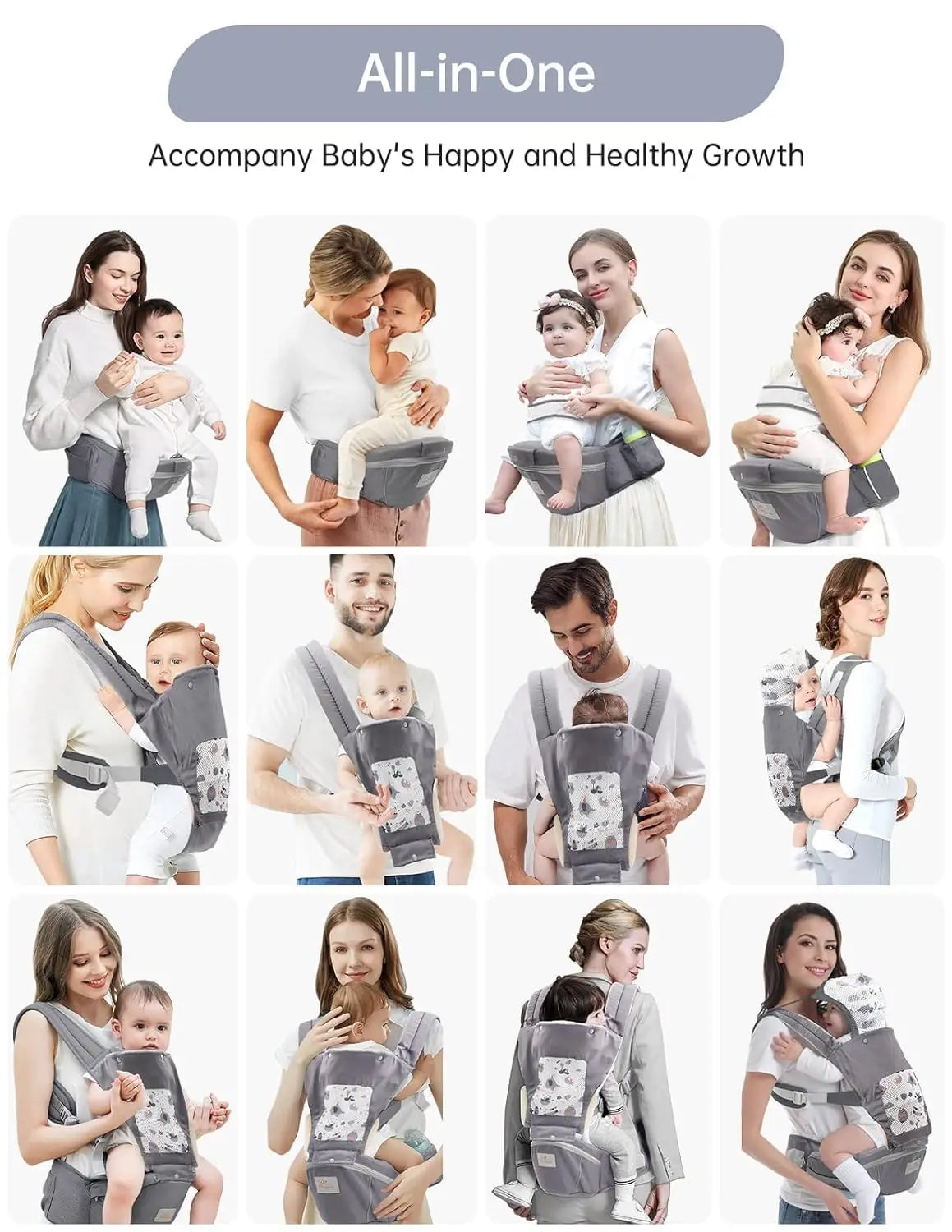 Baby Sling Wrap Carrier | Secure, Comfy & Perfect for Daily Use