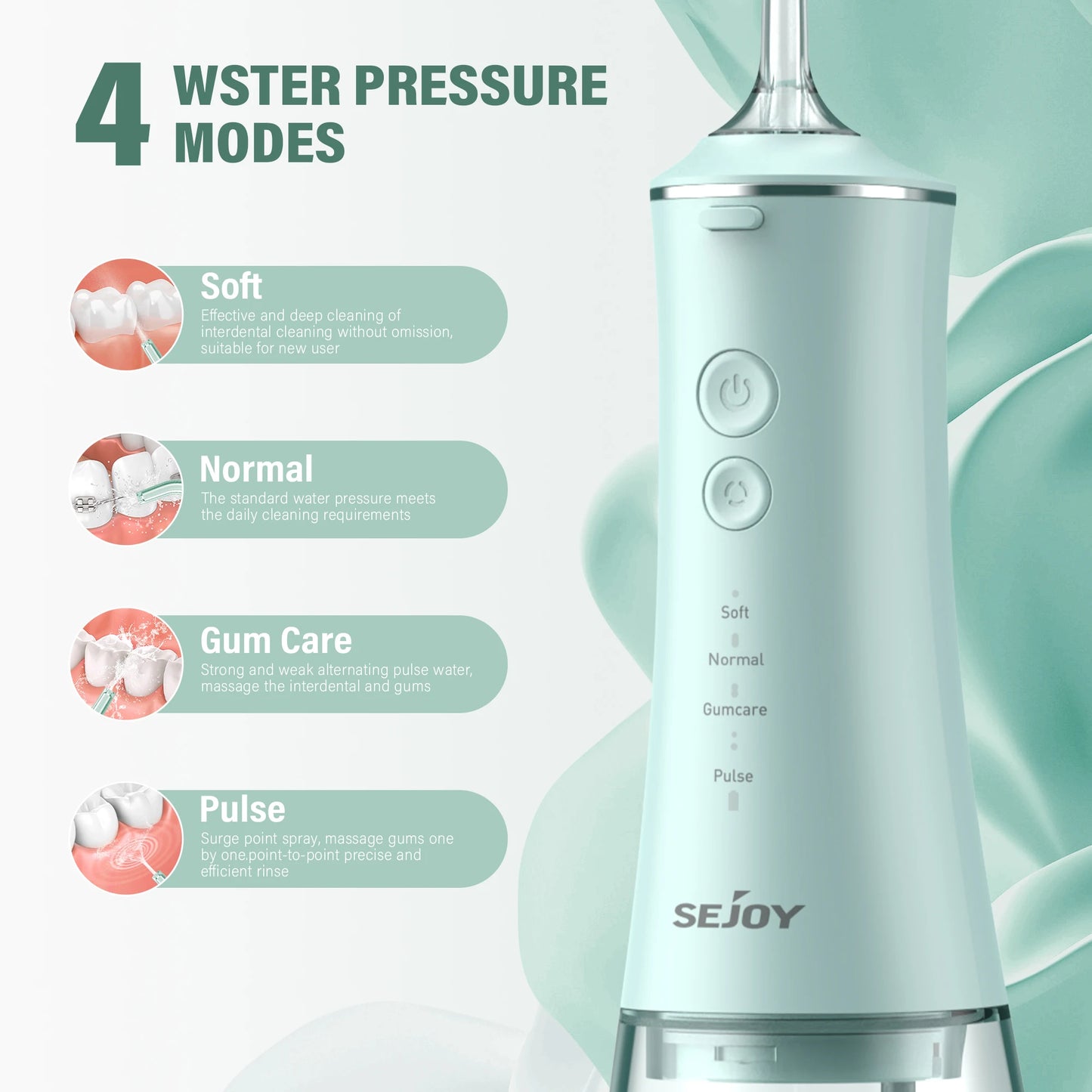 Professional Oral Irrigator | Deep Clean & Travel-Friendly