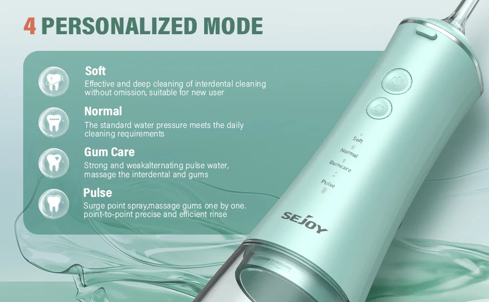 Professional Oral Irrigator | Deep Clean & Travel-Friendly