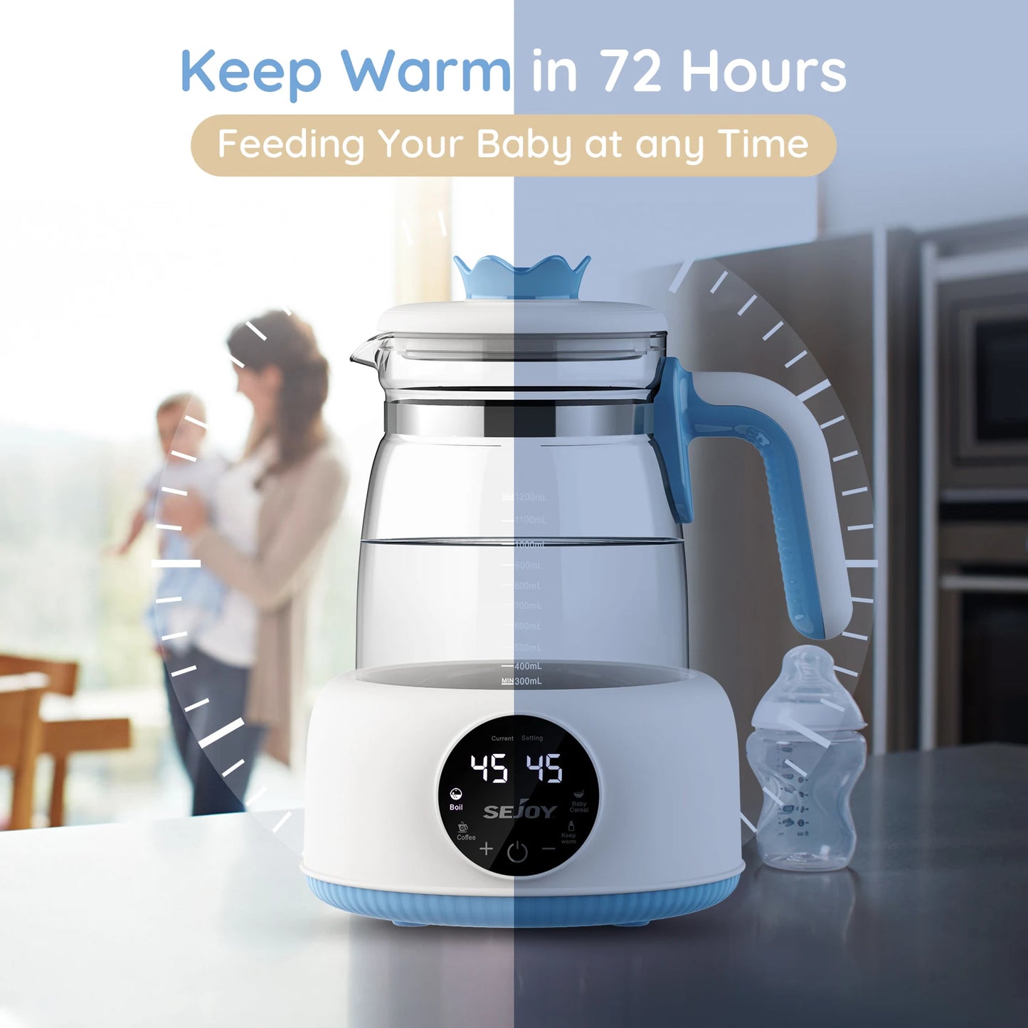 Multi-Bottle Sterilizer | Safe & Efficient for Baby Bottles
