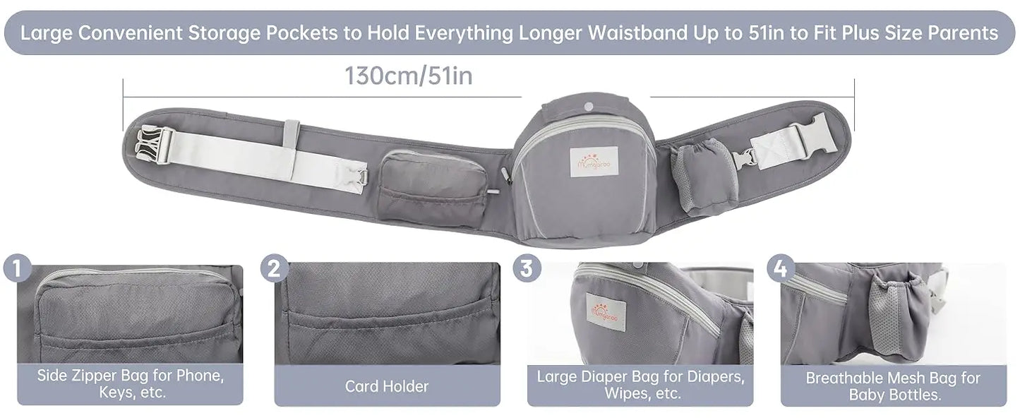 Baby Sling Wrap Carrier | Secure, Comfy & Perfect for Daily Use