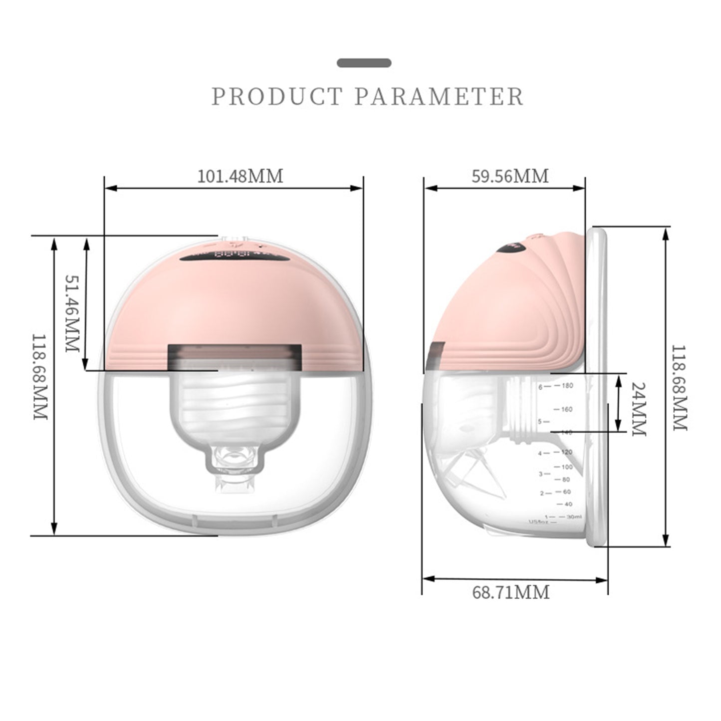 ElactraPro Wearable Breast Pump