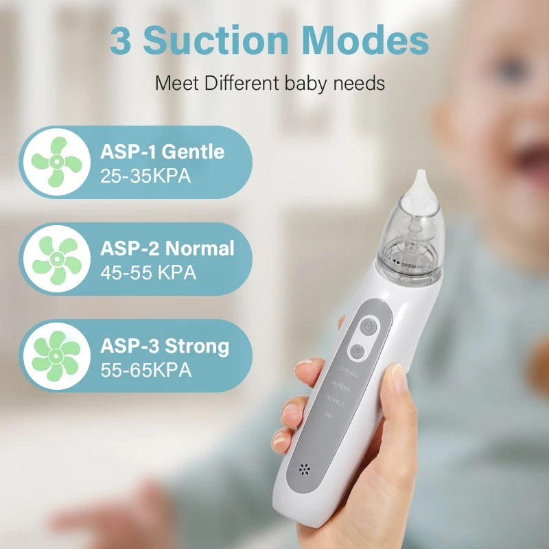 Gentle Electric Nose Aspirator for Babies