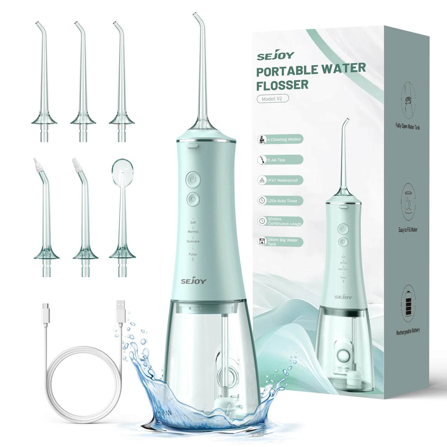 Professional Oral Irrigator | Deep Clean & Travel-Friendly