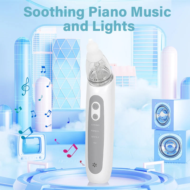 Gentle Electric Nose Aspirator for Babies