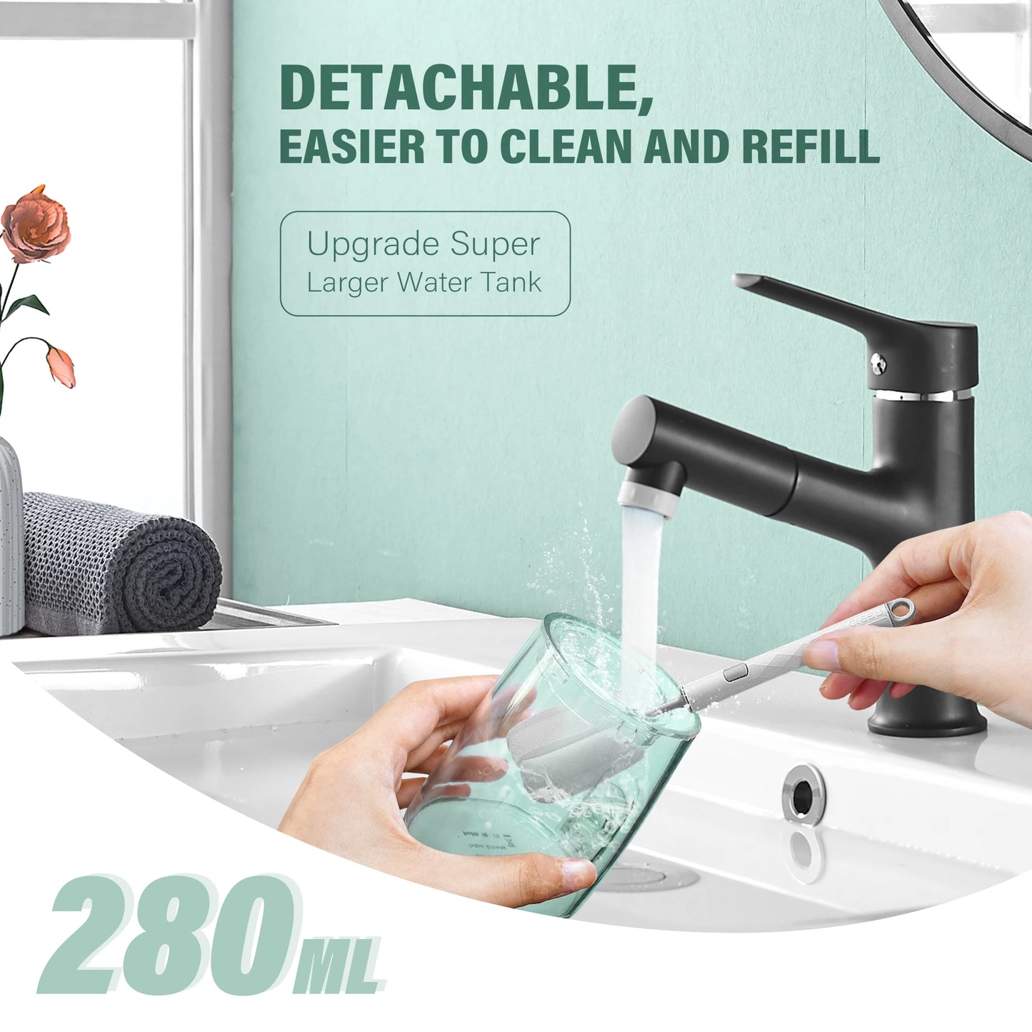Professional Oral Irrigator | Deep Clean & Travel-Friendly