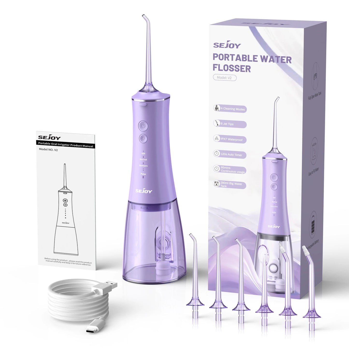 Professional Oral Irrigator | Deep Clean & Travel-Friendly